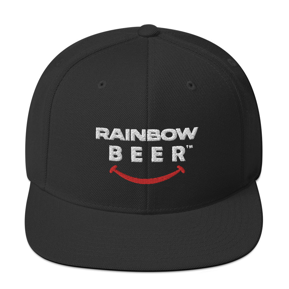 rainbow beer hat