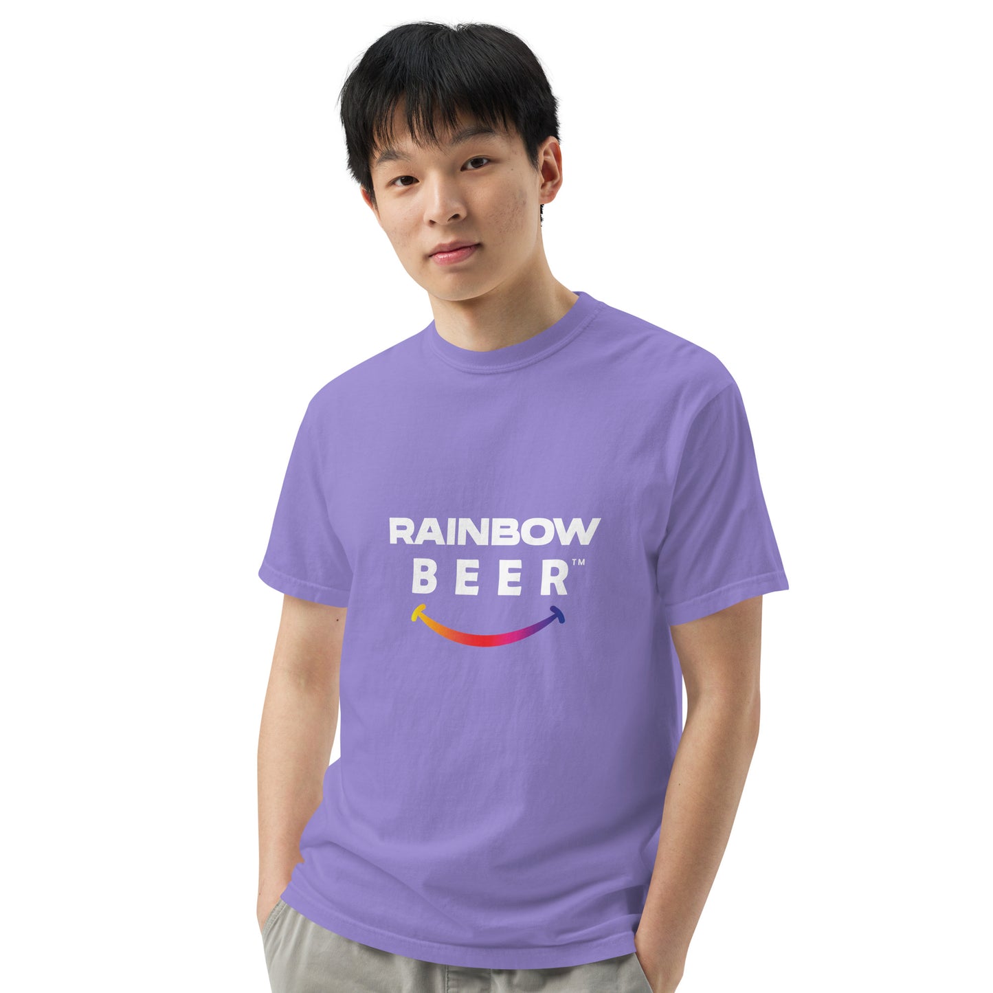 rainbow beer shirt