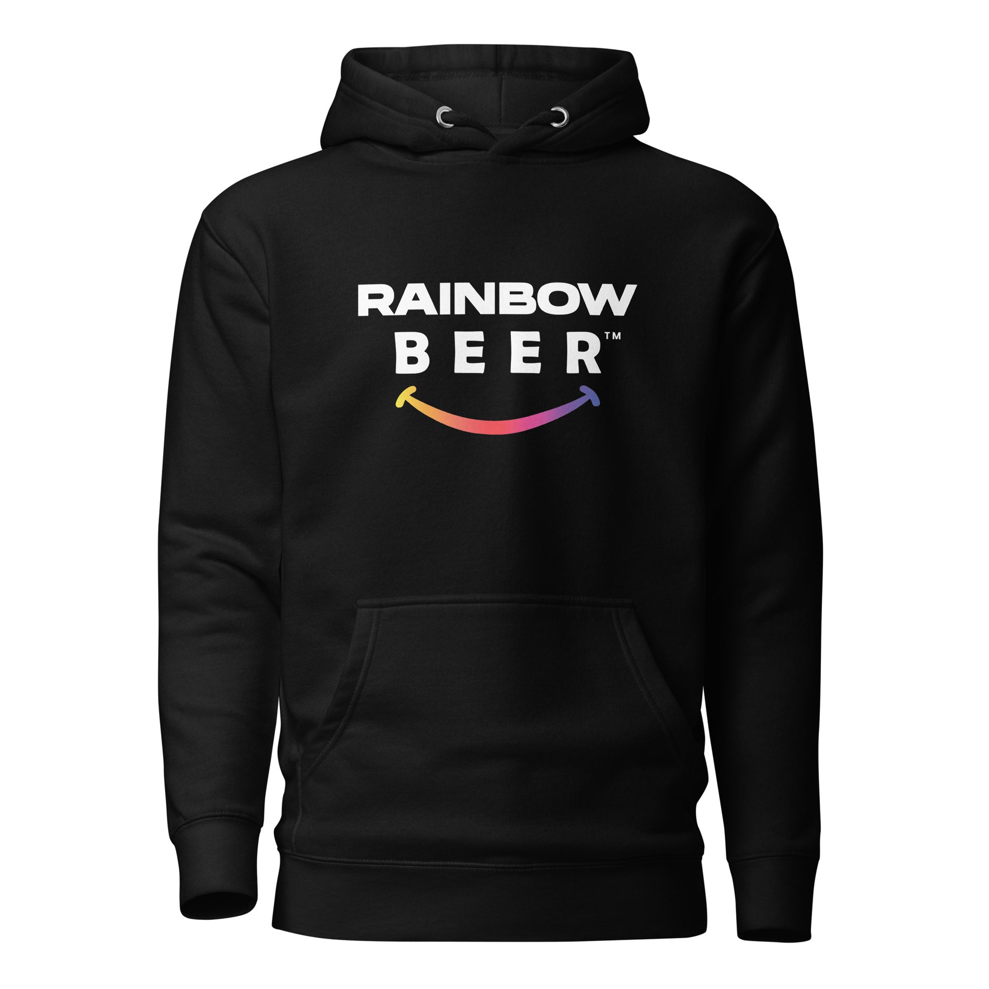 rainbow beer hoodie